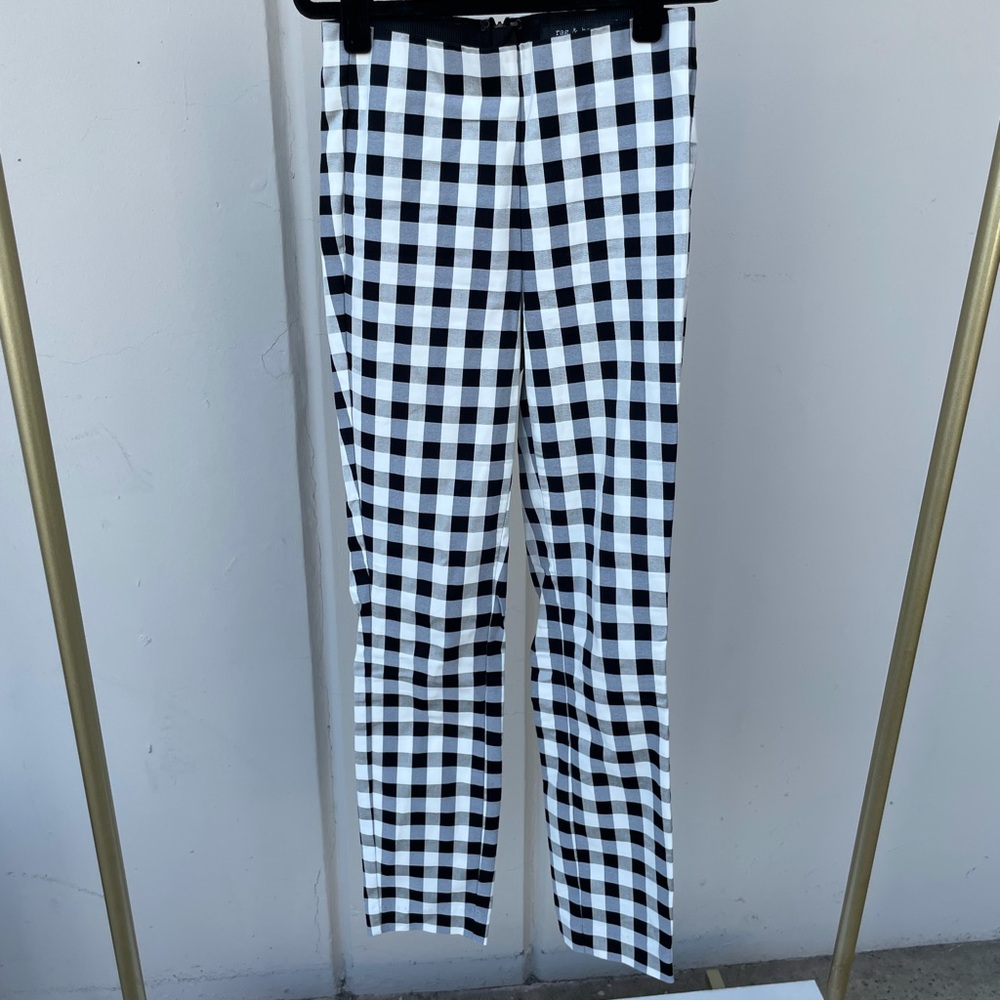Rag and Bone plaid slacks size 00